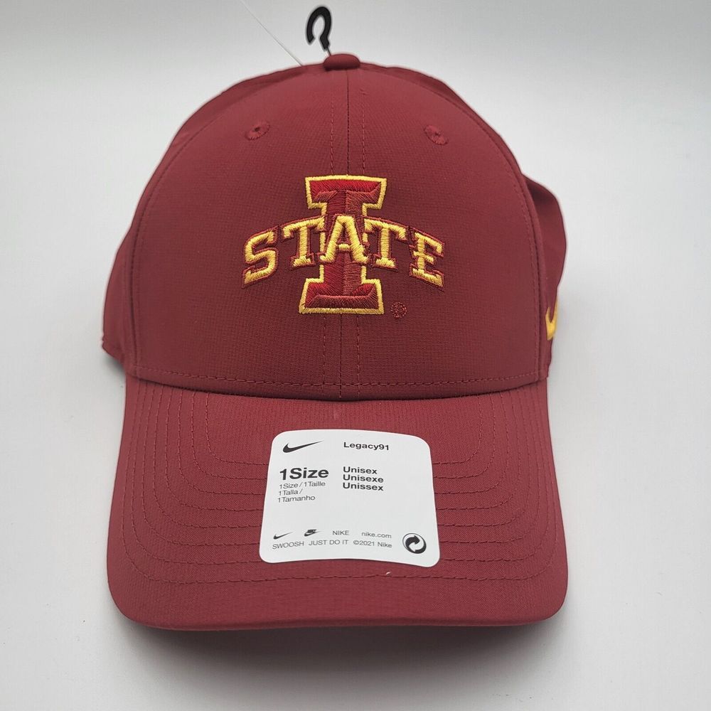 Iowa State Cyclones Nike Legacy91 Dri-Fit Performance 2.0 Crimson Adjustable Hat